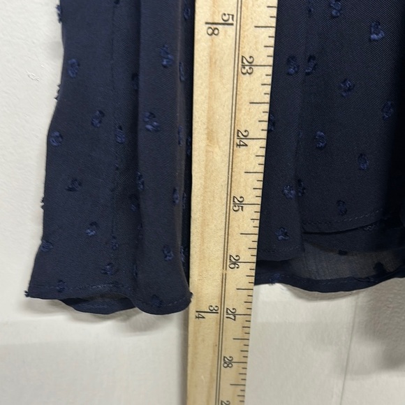 LOFT Blue Camisole Style Relaxed Fit Scoop Neck Top - Picture 7 of 10